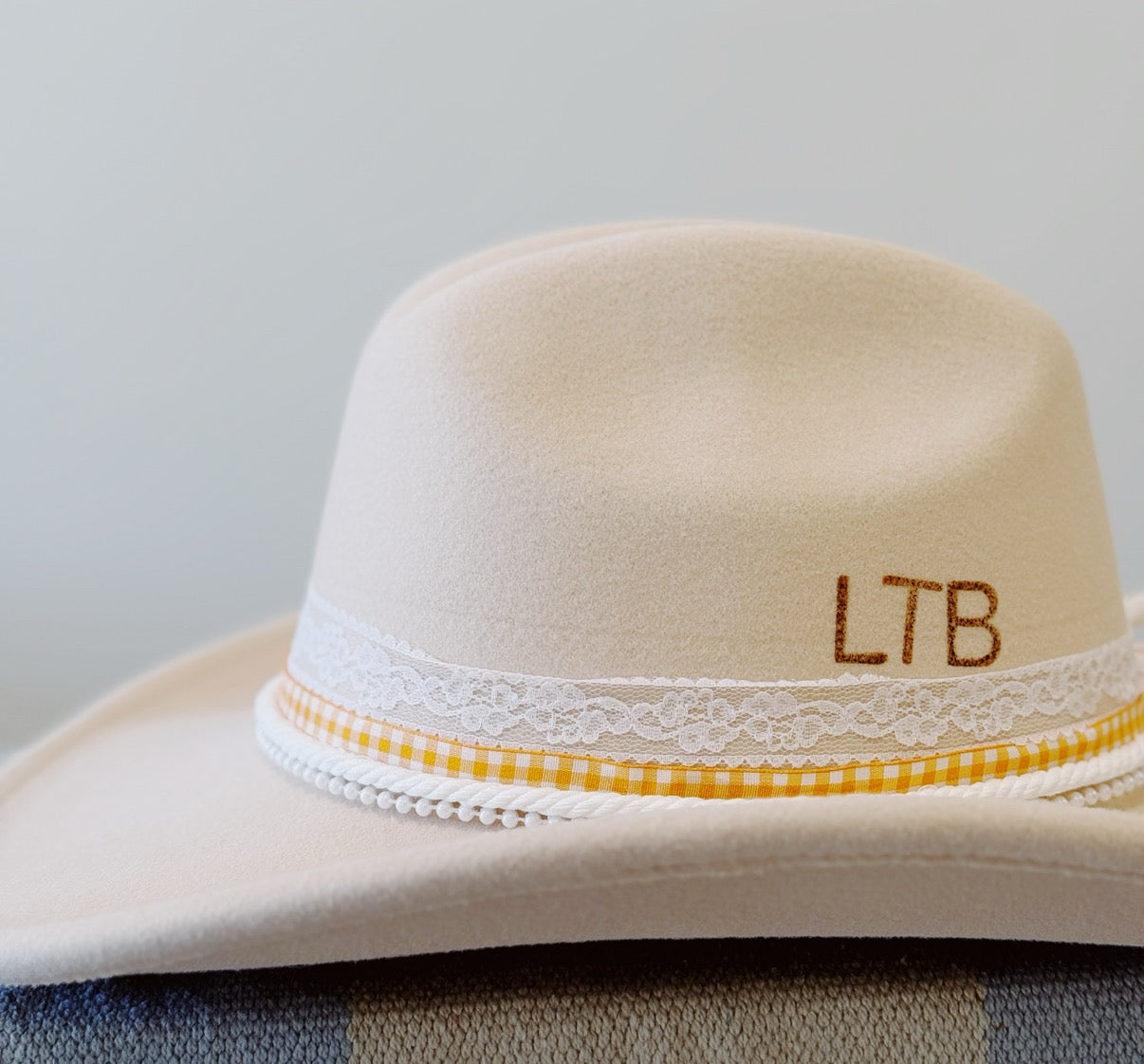 Cowboy Custom! (DM on Instagram @emmasloanehatco to personalize)